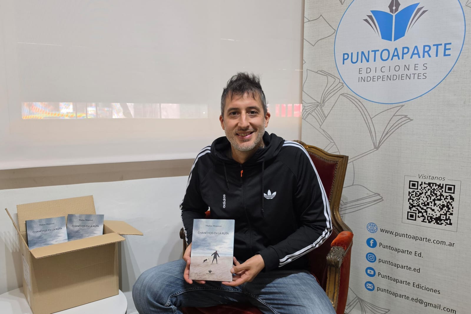 Puntoaparte Ediciones entrevista a Matías Moscoso en vivo por Instagram